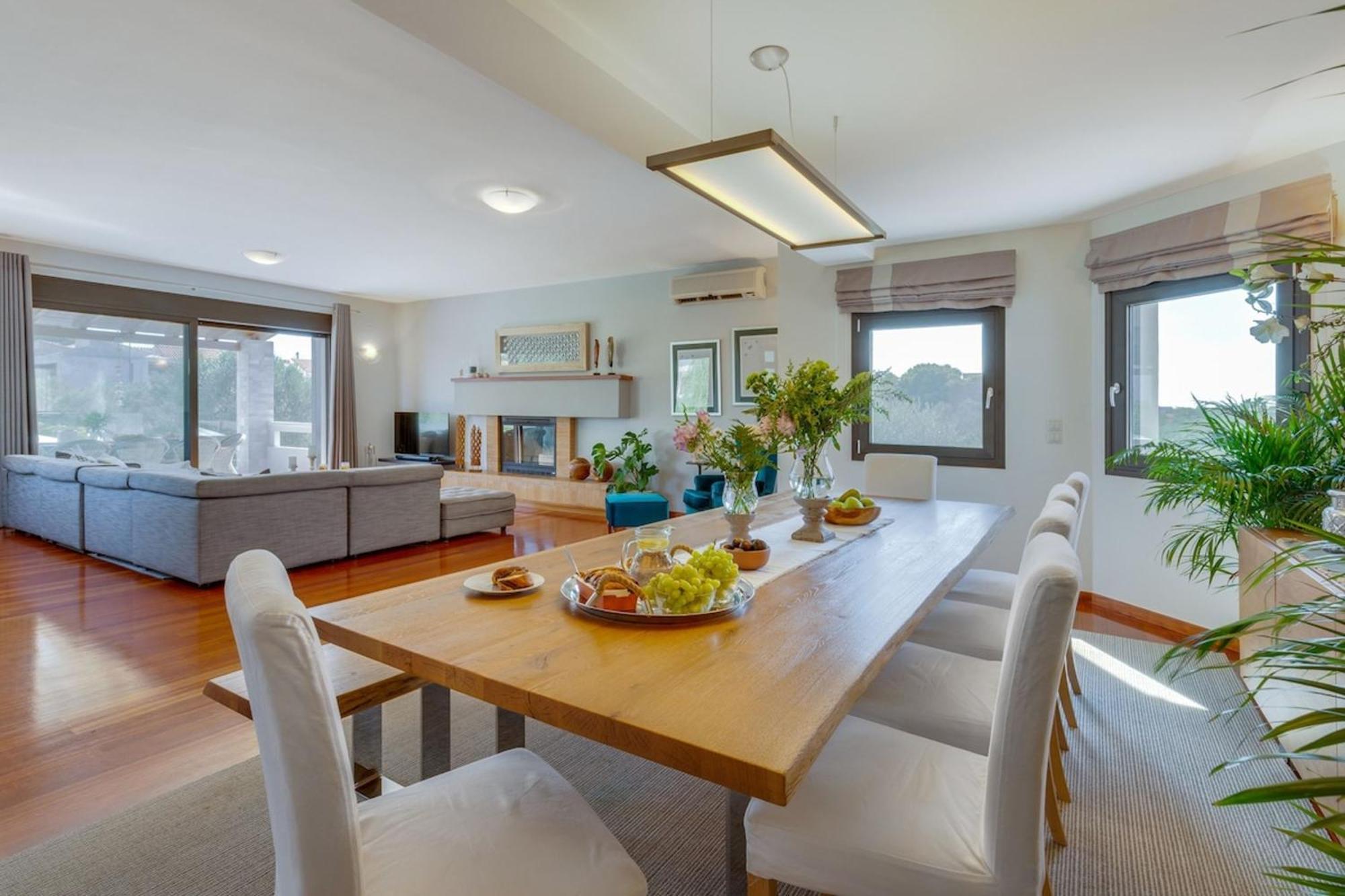 Villa Ampelaki - Premium Villa With Heated Pool Κουνουπιδιανά Εξωτερικό φωτογραφία