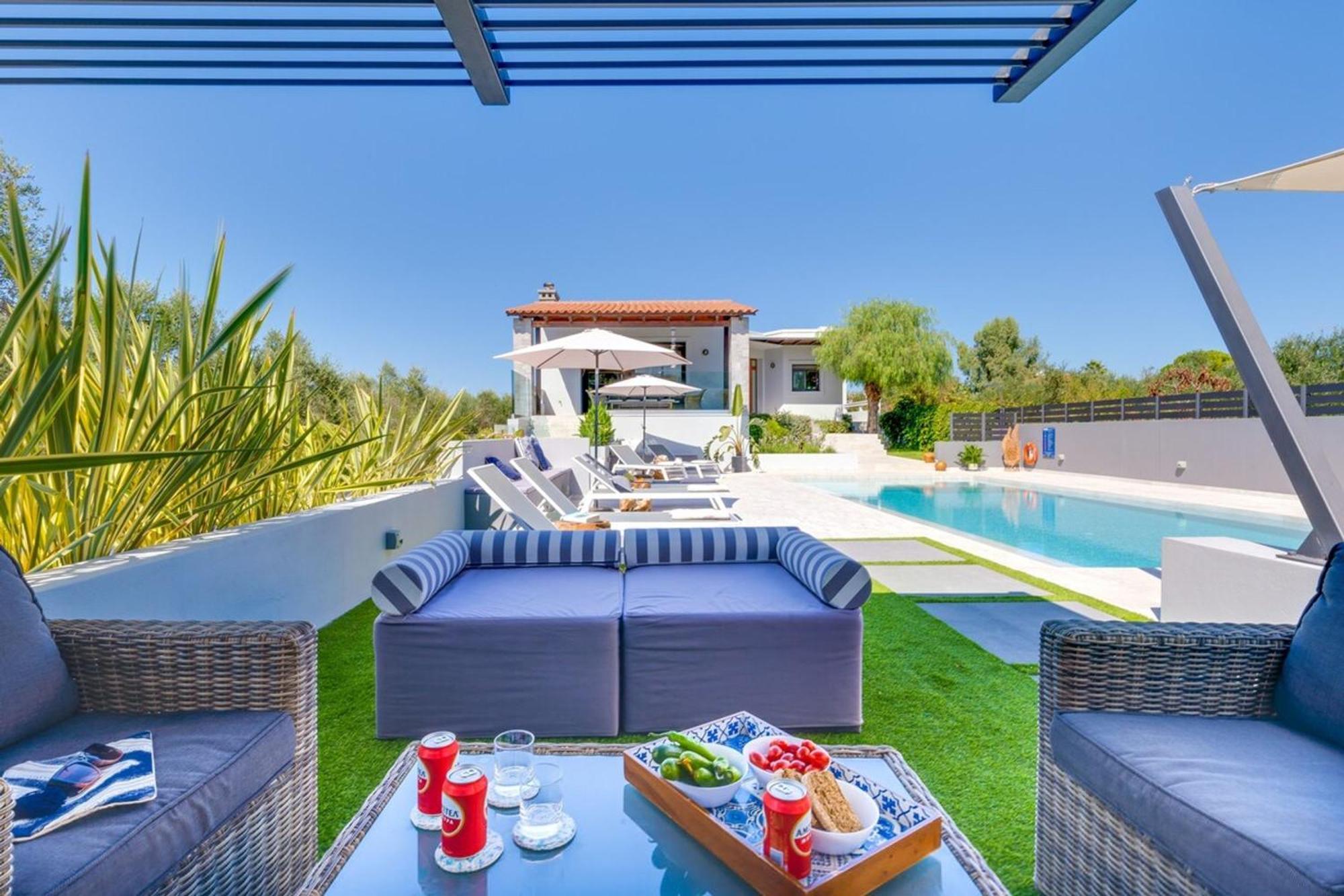 Villa Ampelaki - Premium Villa With Heated Pool Κουνουπιδιανά Εξωτερικό φωτογραφία