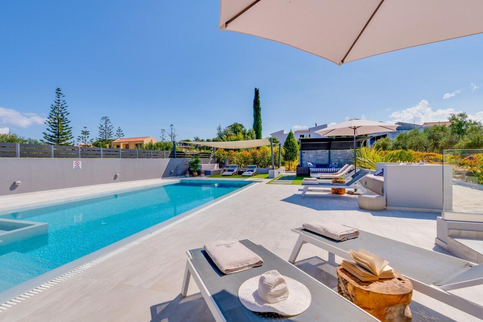 Villa Ampelaki - Premium Villa With Heated Pool Κουνουπιδιανά Εξωτερικό φωτογραφία