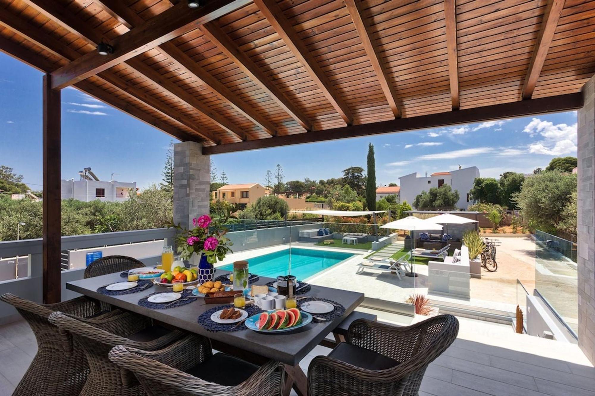 Villa Ampelaki - Premium Villa With Heated Pool Κουνουπιδιανά Εξωτερικό φωτογραφία