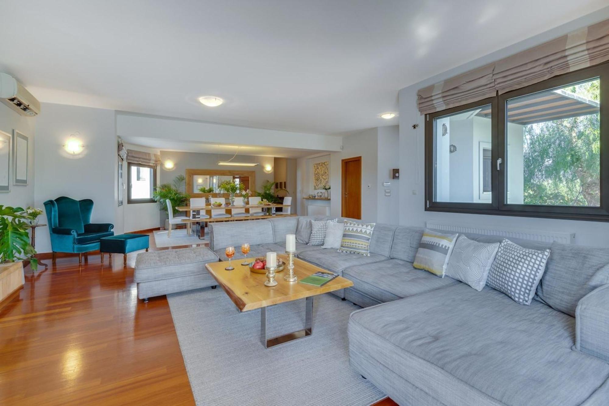 Villa Ampelaki - Premium Villa With Heated Pool Κουνουπιδιανά Εξωτερικό φωτογραφία